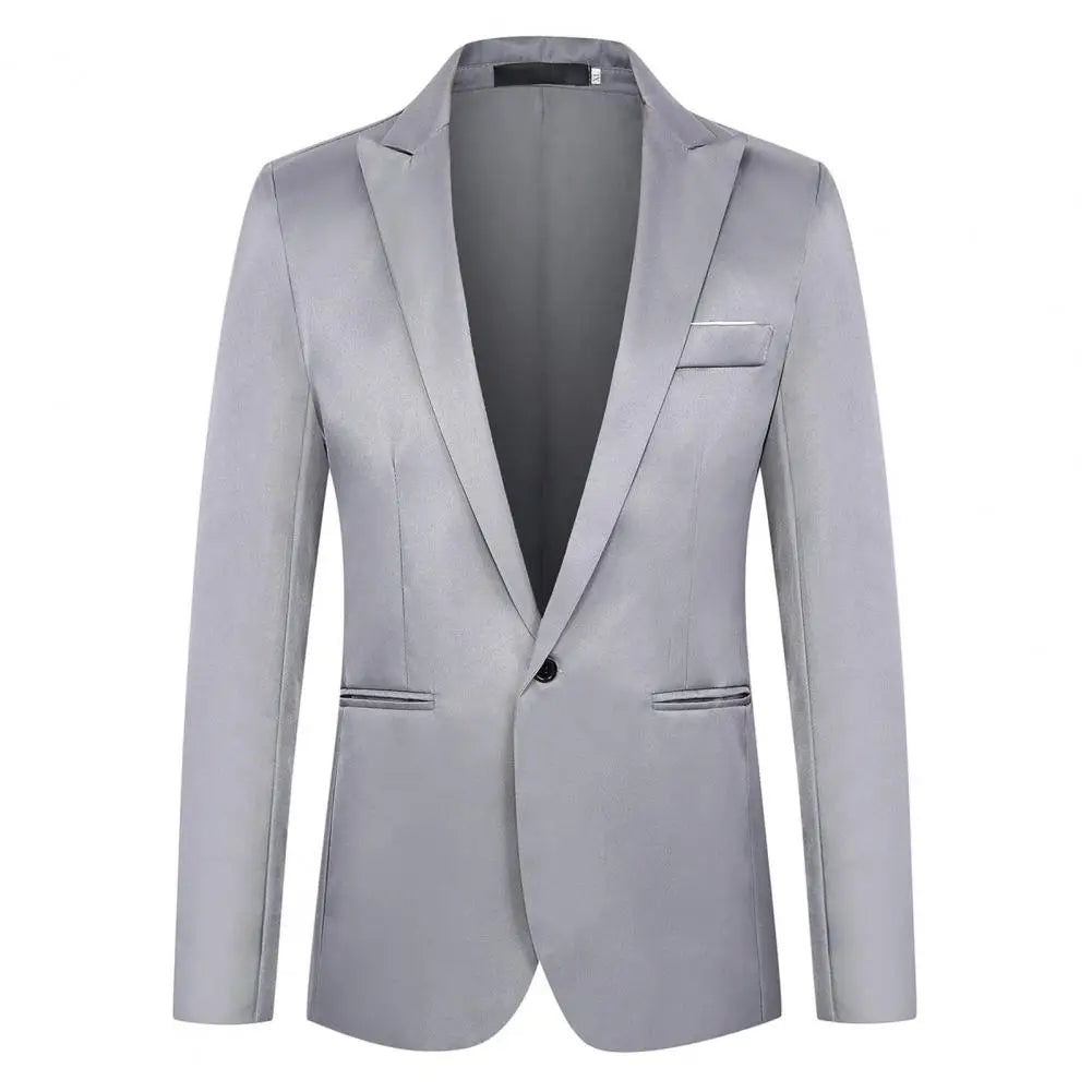 Jones Single Button Lapel Blazer