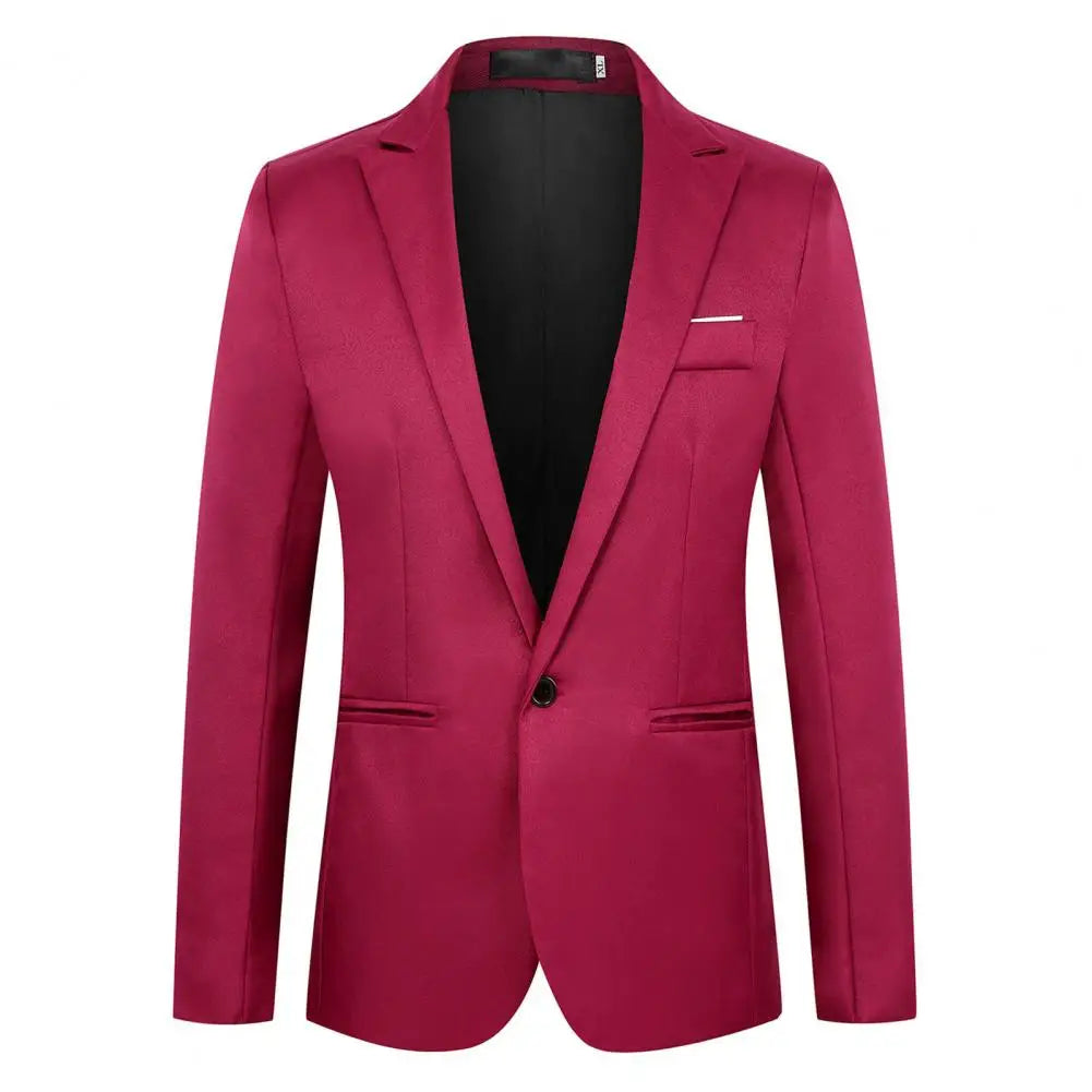 Jones Single Button Lapel Blazer