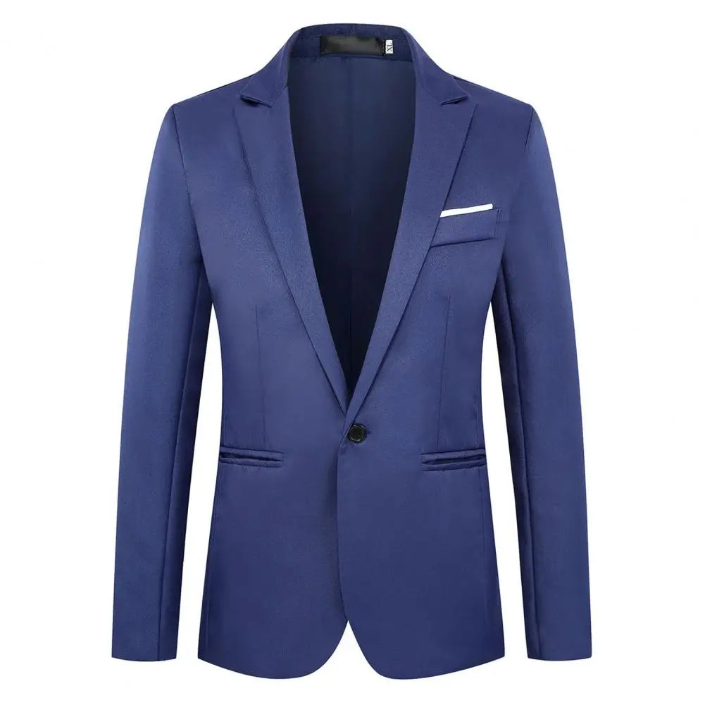 Jones Single Button Lapel Blazer