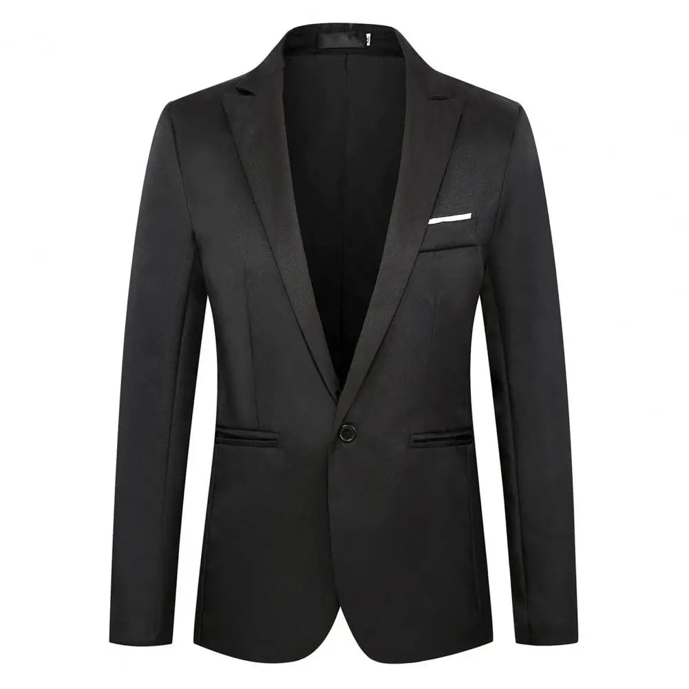 Jones Single Button Lapel Blazer