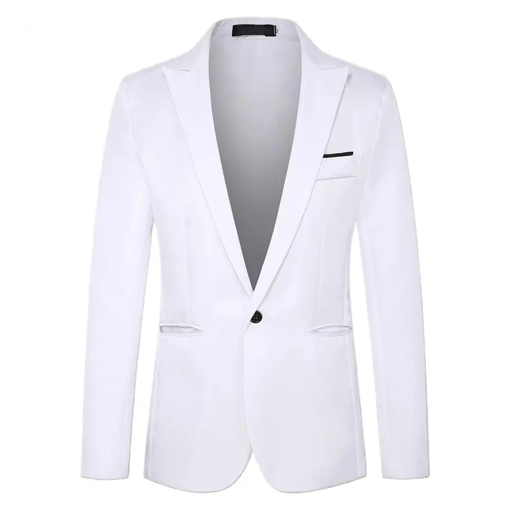Jones Single Button Lapel Blazer
