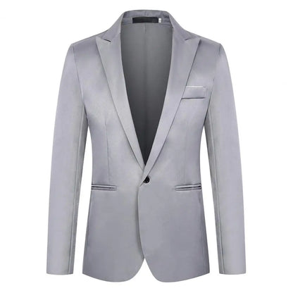 Jones Single Button Lapel Blazer